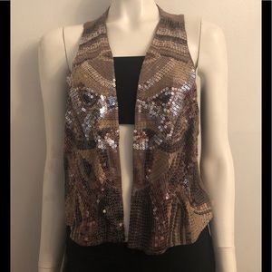 Sequin Vest